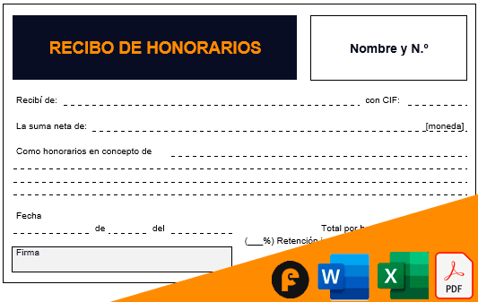 Formato De Recibo De Honorarios Plantillas Gratis 3f6 3410