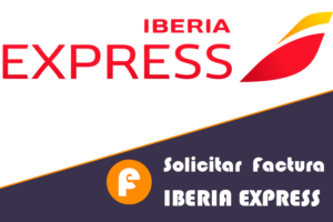 Solicitar la factura de Iberia Express