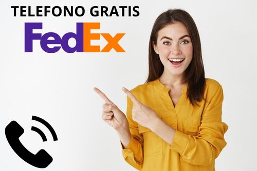 fedex telefono gratuito