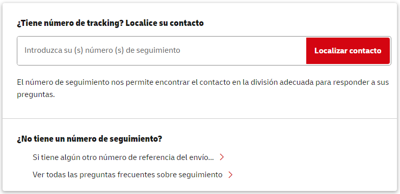 localizar paquete DHL