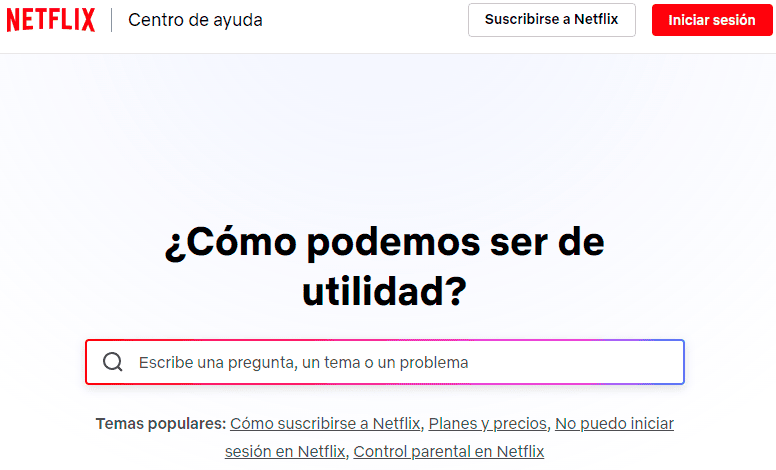 teléfono netflix españa