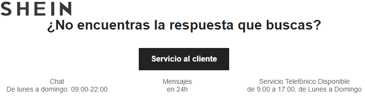 teléfono shein gratuito españa