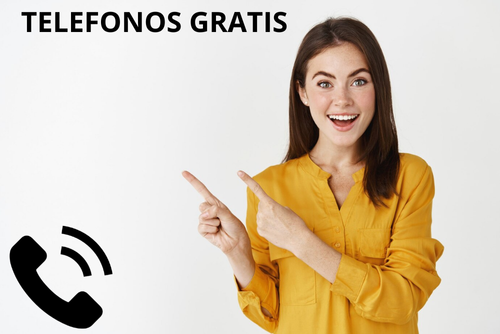 teléfonos gratuitos